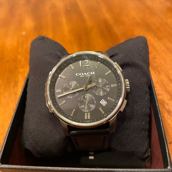 Coach Bleecker Chronograph Black Dial Men's Watch - Picture 5 of 5